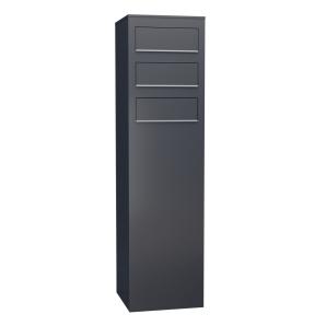 Doorvoerbrievenbus unit Matera for Three | met achteruitname