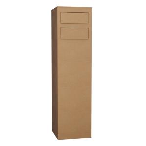 Doorvoerbrievenbus unit Matera for Two | met achteruitname