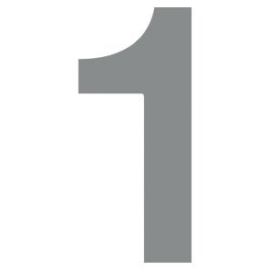 Huisnummer ''1''