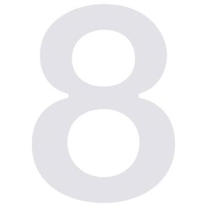 Huisnummer ''8''