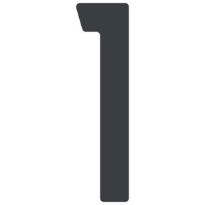 Huisnummer ''1''